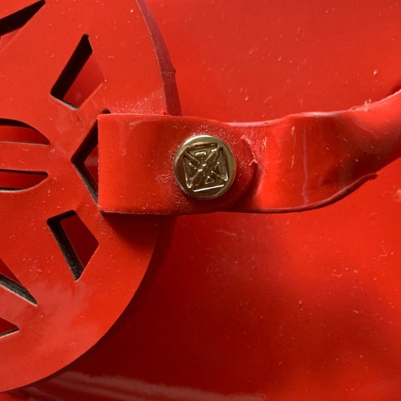 ANTONIO MELANI Vibrant Orange Sandals - Picture 3 of 4